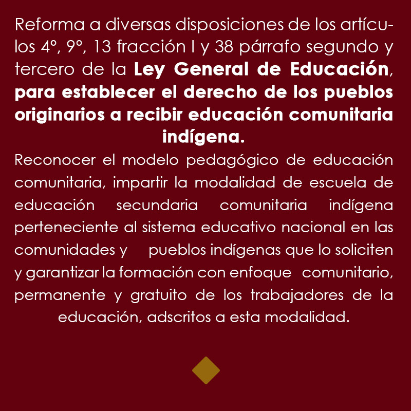 Ley de educación indigena1