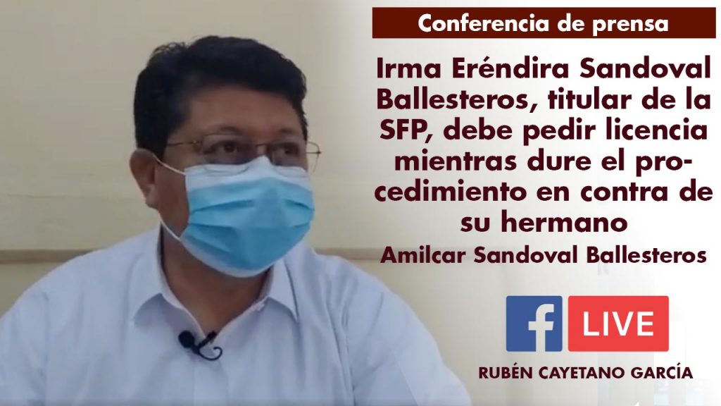 Irma Erendira debe pedir licencia